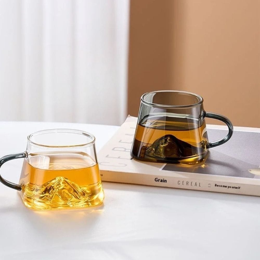 Tasse à thé en verre borosilicate 240 ml (à l’unité ou par lot)