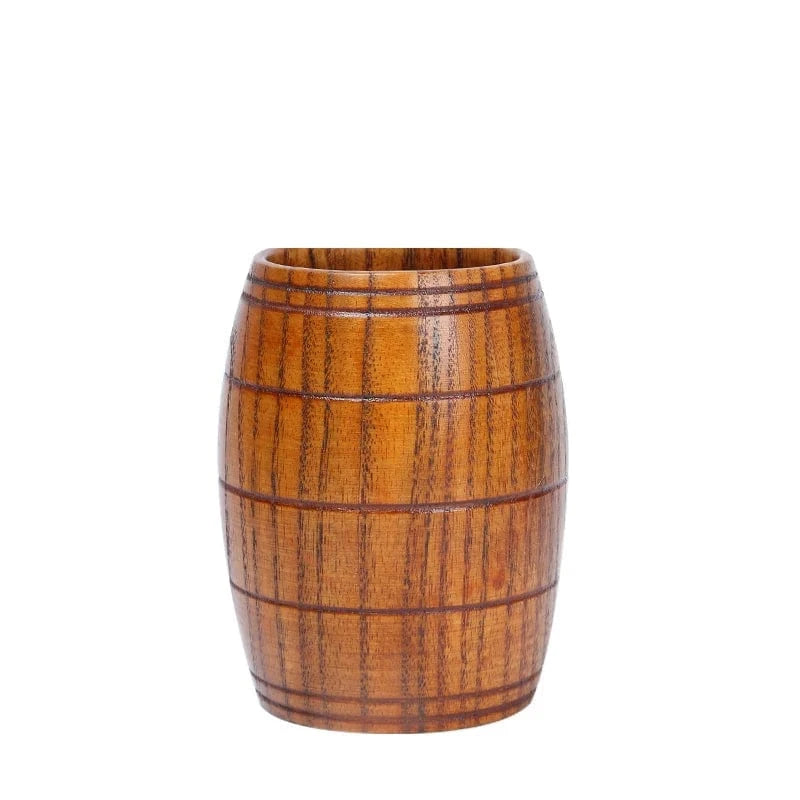 Tasse à thé japonaise en bois massif Artisanat en bois de jujubier (100-200 ml)