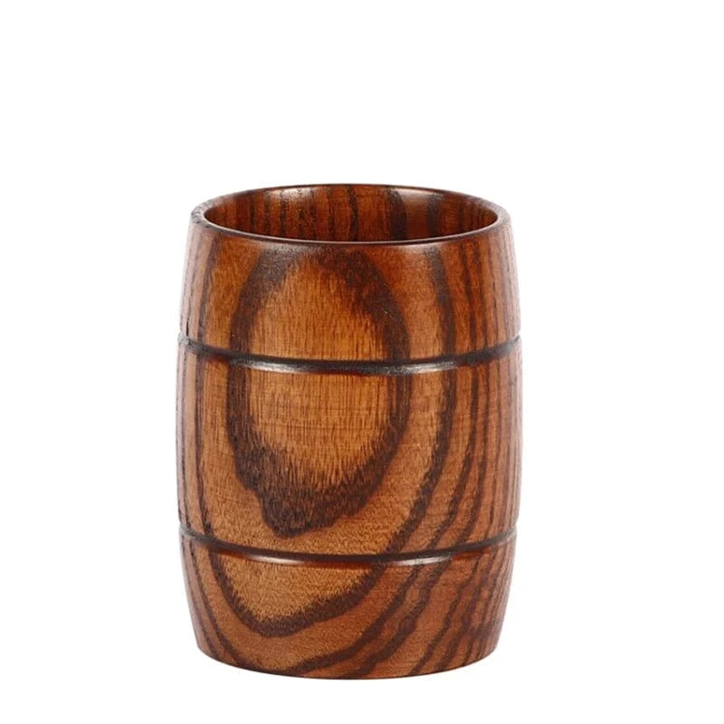 Tasse à thé japonaise en bois massif Artisanat en bois de jujubier (100-200 ml)