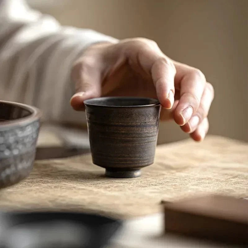 Tasse à thé japonaise en céramique 55 à 100 ml (3 modèles)