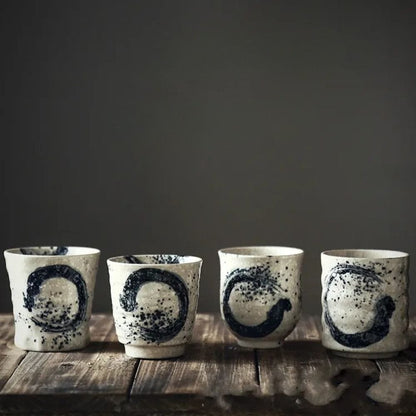 Tasse à thé japonaise en céramique artisanale 250 ml