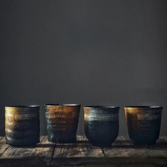 Tasse à thé japonaise en céramique artisanale 250 ml