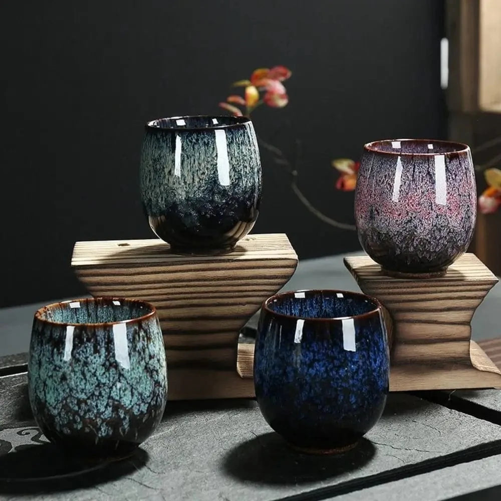 Tasse à thé japonaise en céramique émaillée 110 ml