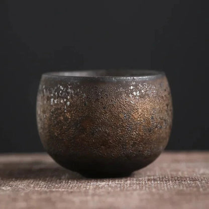 Tasse à thé japonaise en céramique Style rétro wabi-sabi (60 ml)
