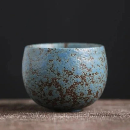 Tasse à thé japonaise en céramique Style rétro wabi-sabi (60 ml)