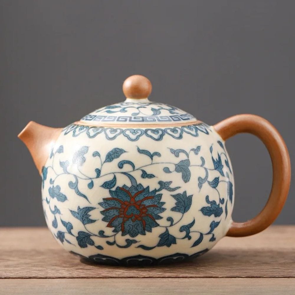 Théière en céramique Ru Kiln style chinois Xishi 220 ml