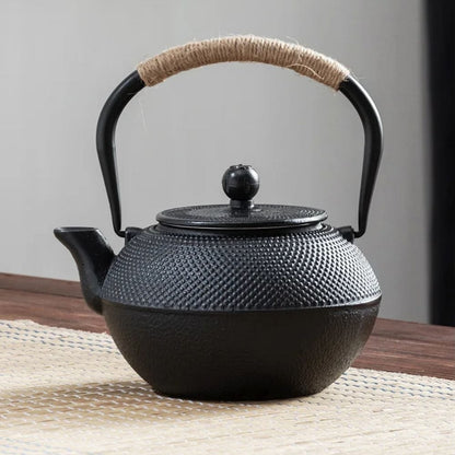 Théière en fonte 900 ml compatible feu direct