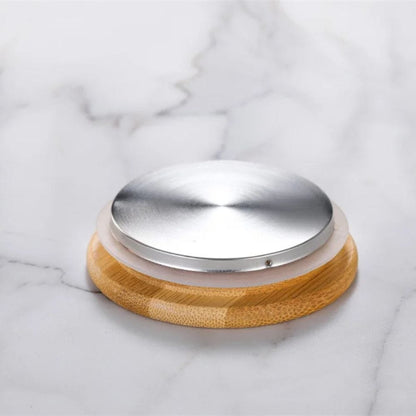 Théière en verre avec couvercle bambou 1L ou 1,8L