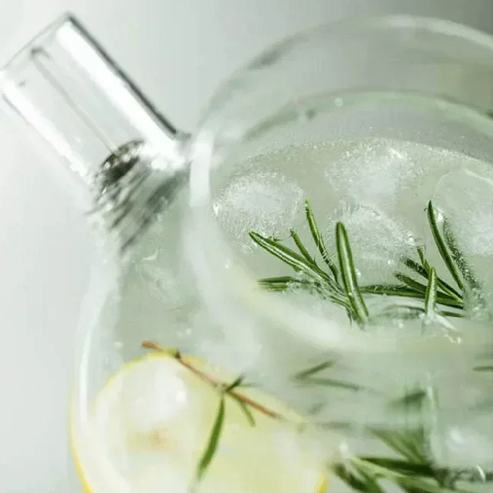 Théière en verre borosilicate avec couvercle bois 1L ou 1,8L