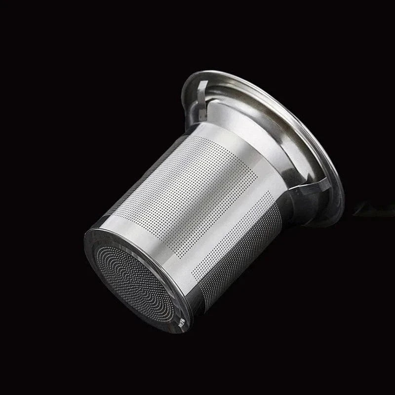 Théière en verre résistant à la chaleur filtre inox 400 ml