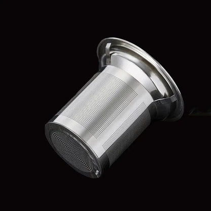 Théière en verre résistant à la chaleur filtre inox 400 ml