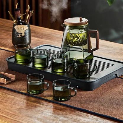 Théière flottante en verre Infuseur intégré 900 ml